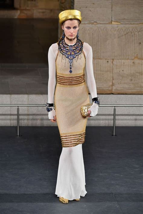 chanel ancient egypt|Chanel art show.